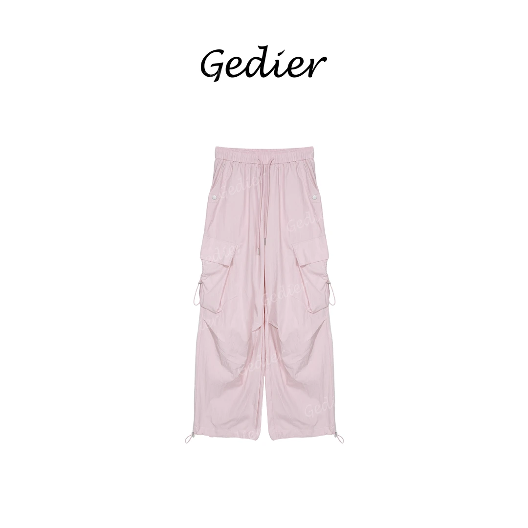 【歌蒂尔Gedier】2025夏新品简约高级工装长裤 KG520303Y