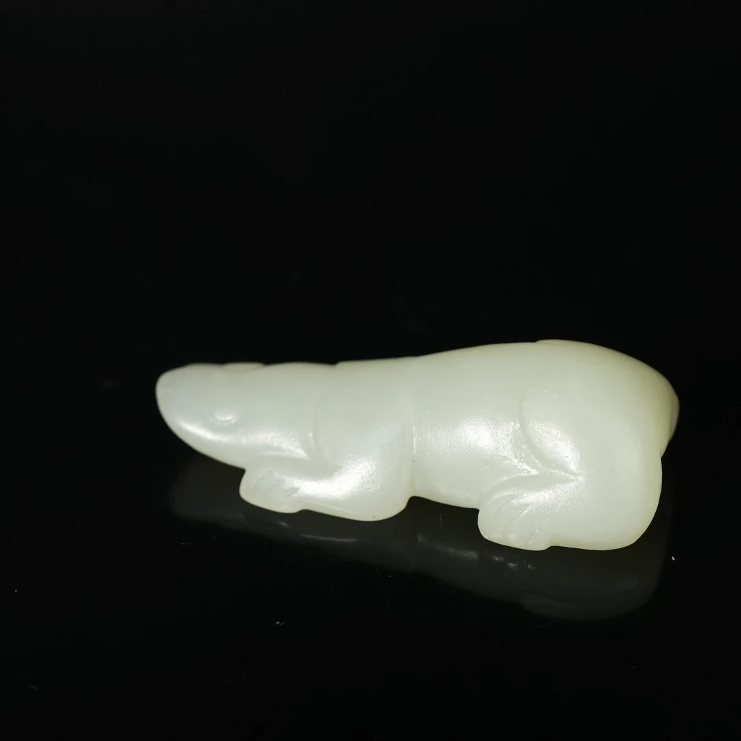 二十世纪和田玉蛙形佩WDZC2507021044