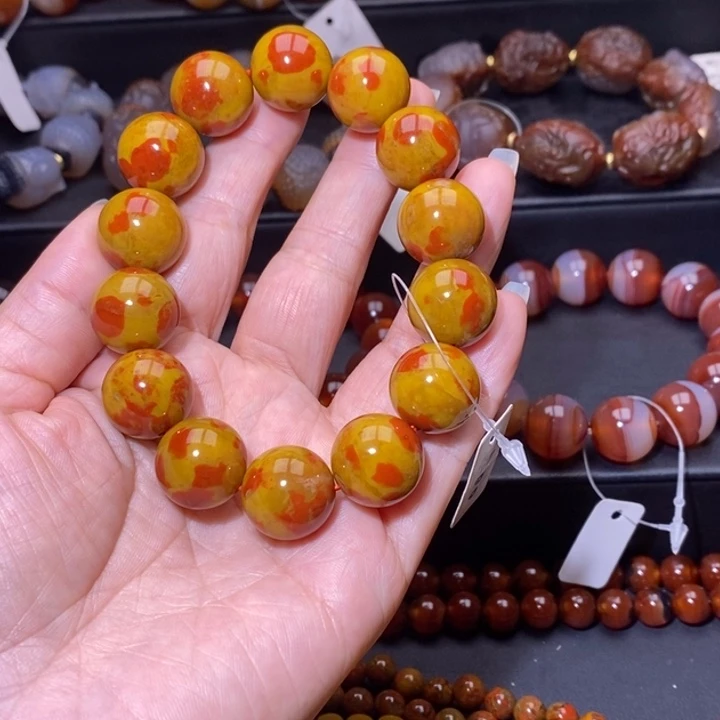 玛瑙/玉髓手链未镶嵌用****5