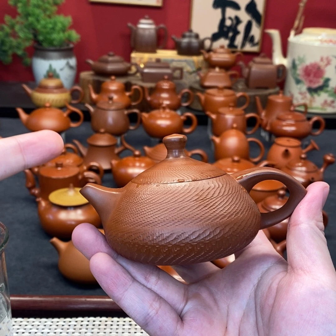 茶壶紫砂潮州手拉壶手拉壶