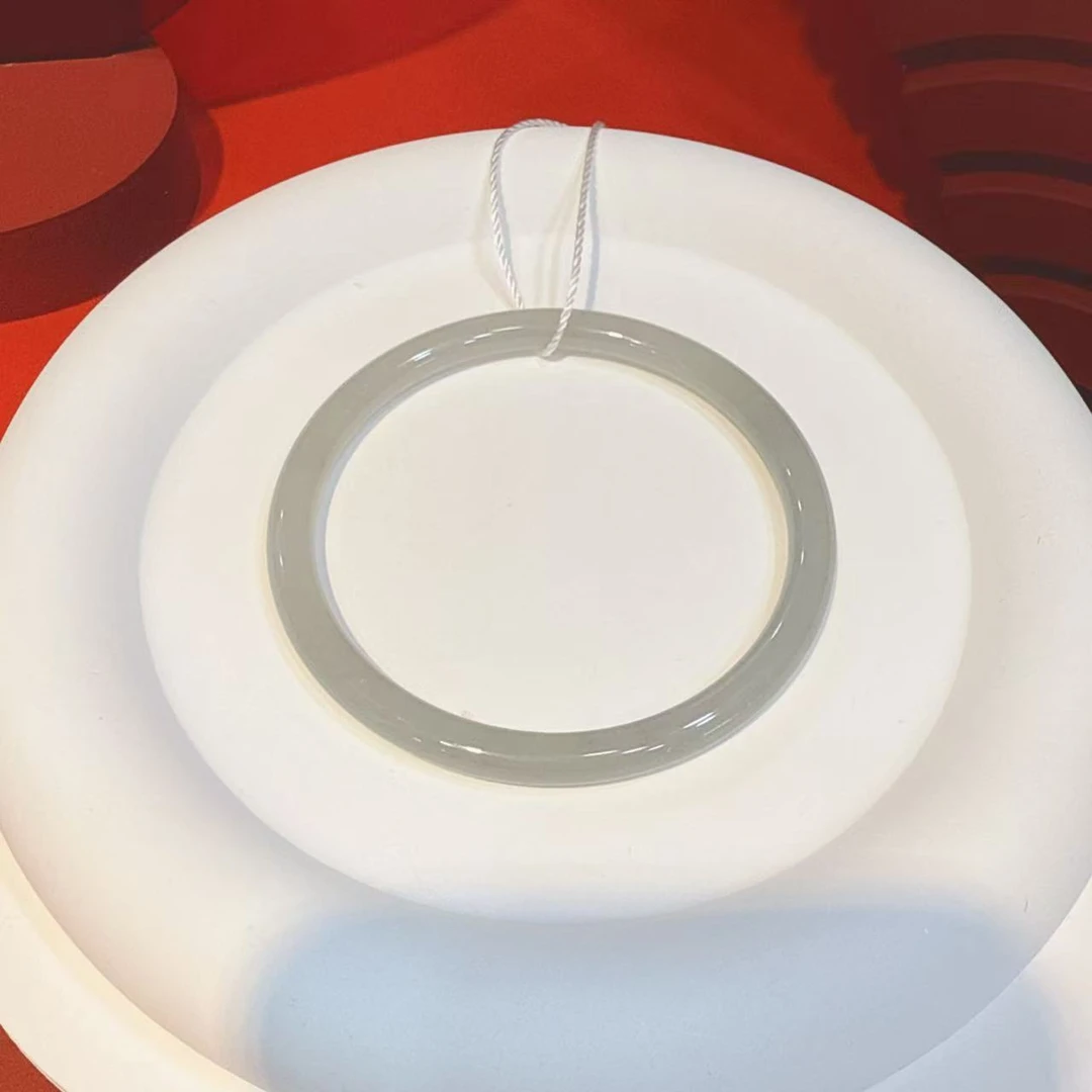 条宽5-6mm烟藕细圆条手镯HE00534