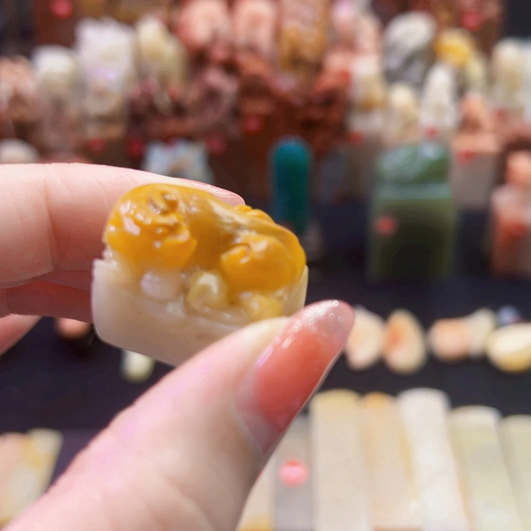 昌化石印石一**一手工篆刻