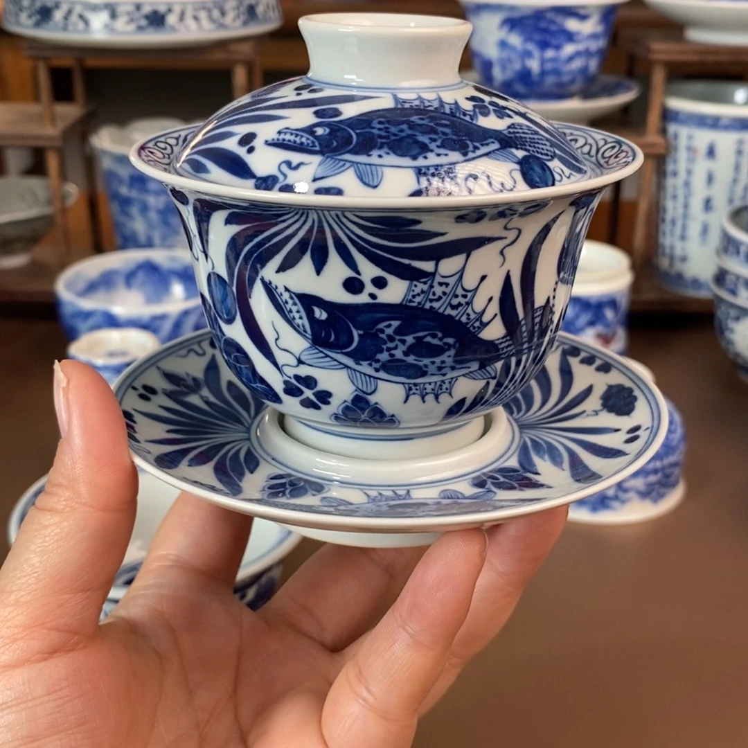 景德镇陶瓷手工手绘