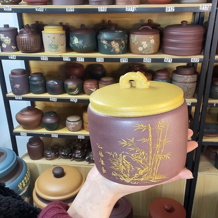 紫砂茶叶罐杨*飞紫砂茶叶罐