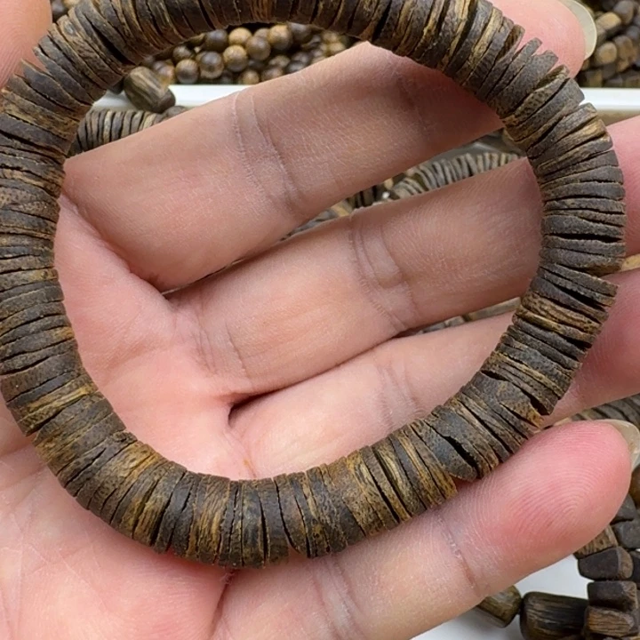 沉香手串金沙叶手串9克