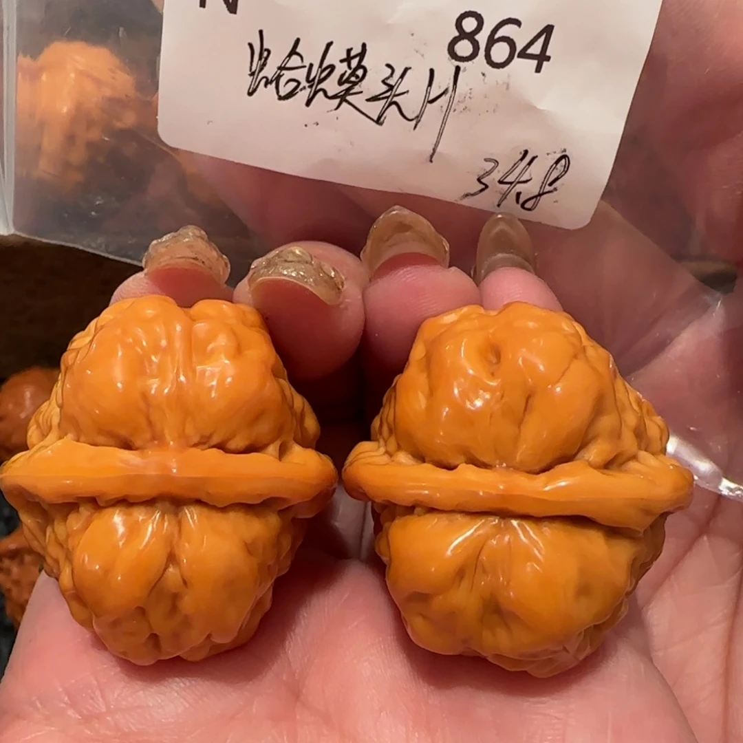 桃核吊坠蛤蟆头34精品