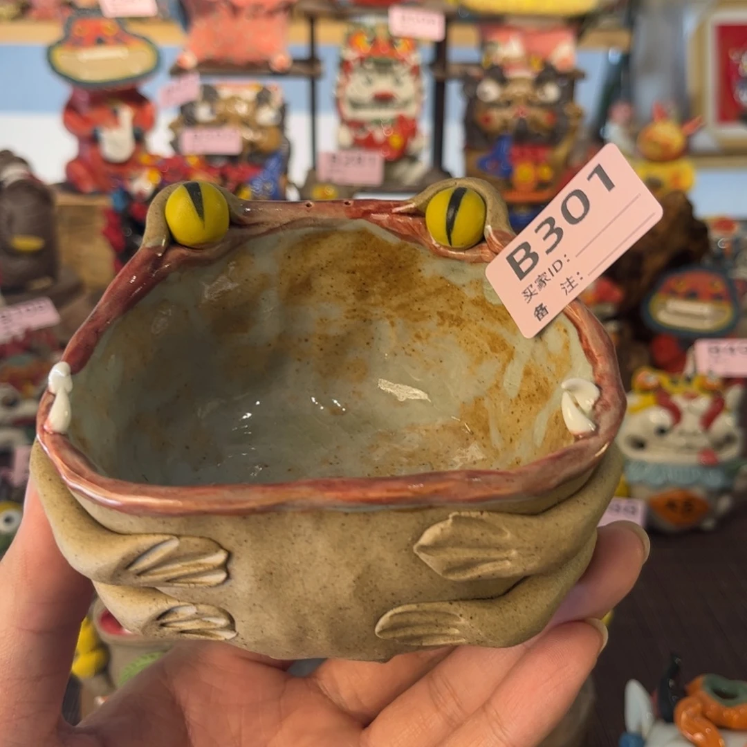 泥塑纯手工茶宠摆件