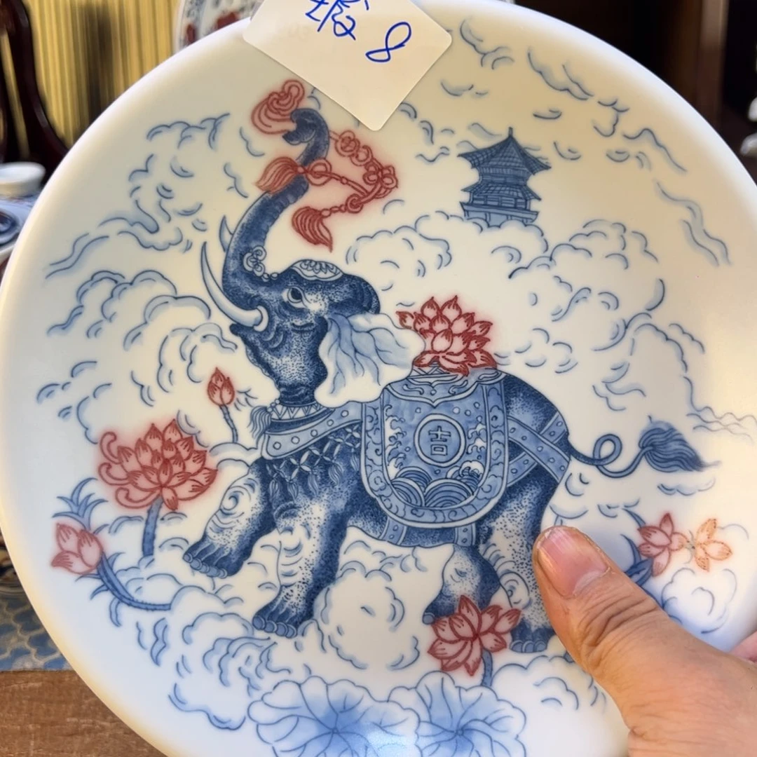 摆件微瑕景德镇手工手绘陶瓷