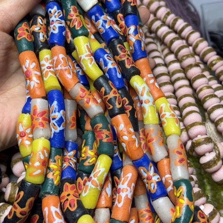 玻璃颈饰7482琉璃一条