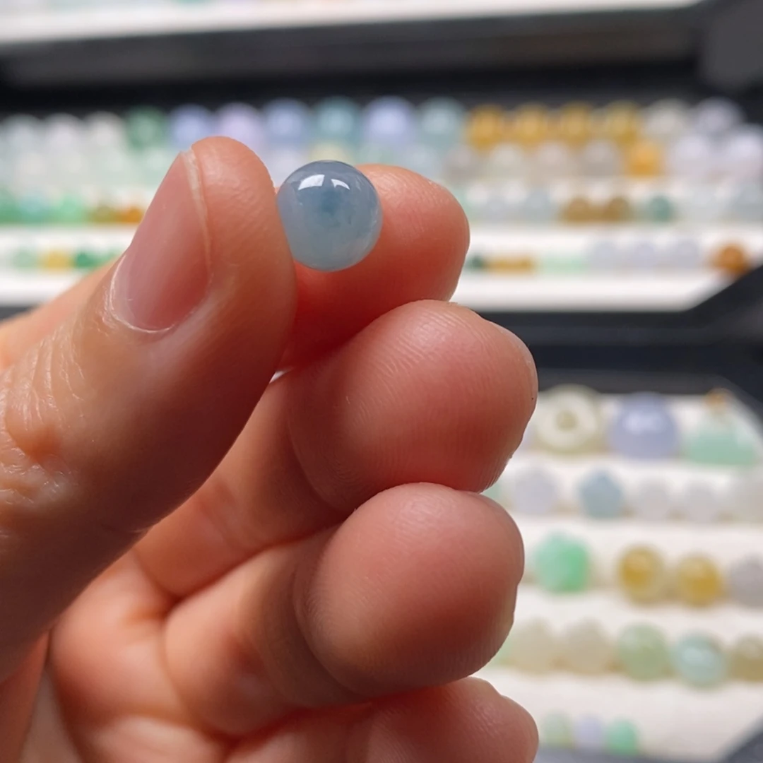 翡翠散珠卡7.6冰蓝