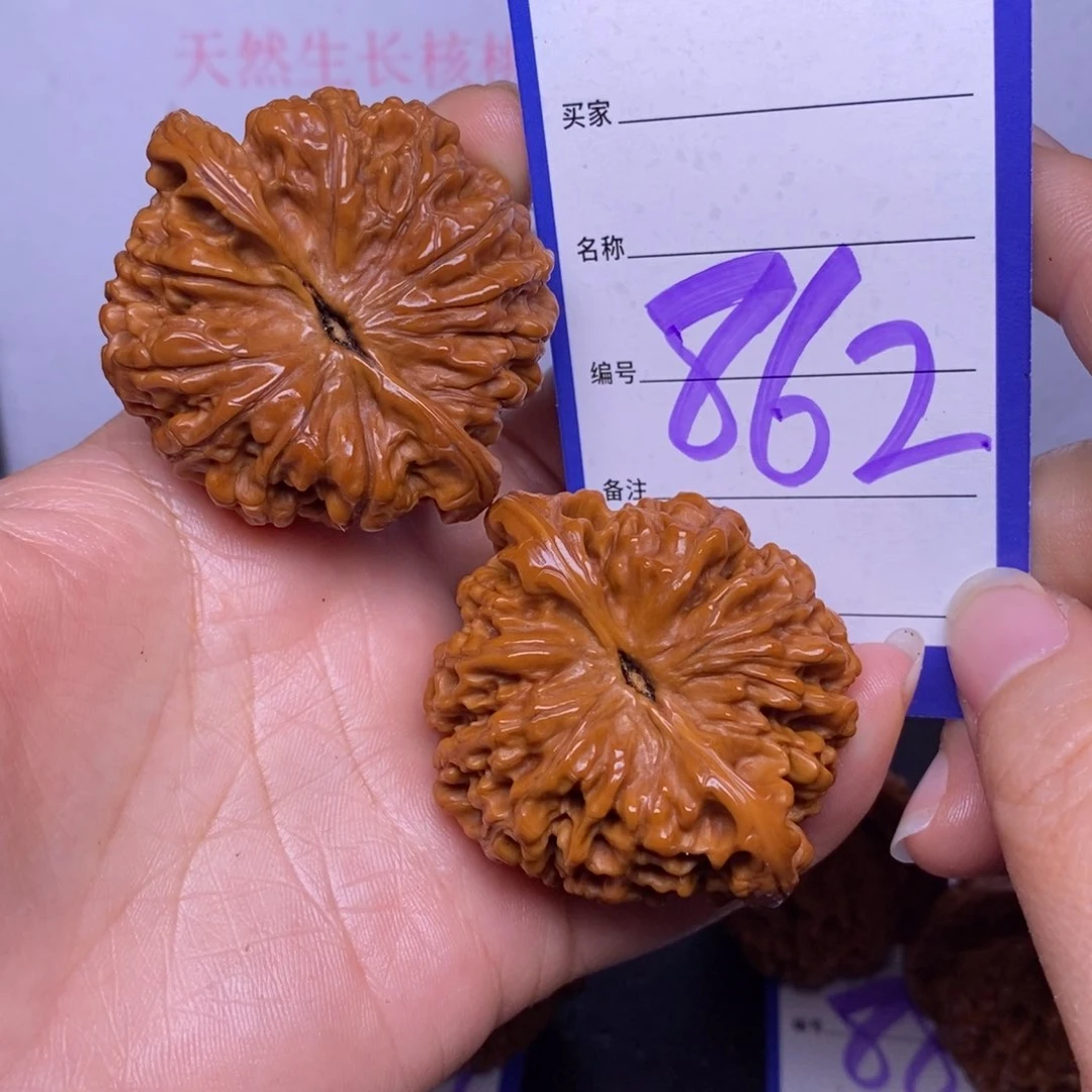 文玩核桃把件862/49官帽福利