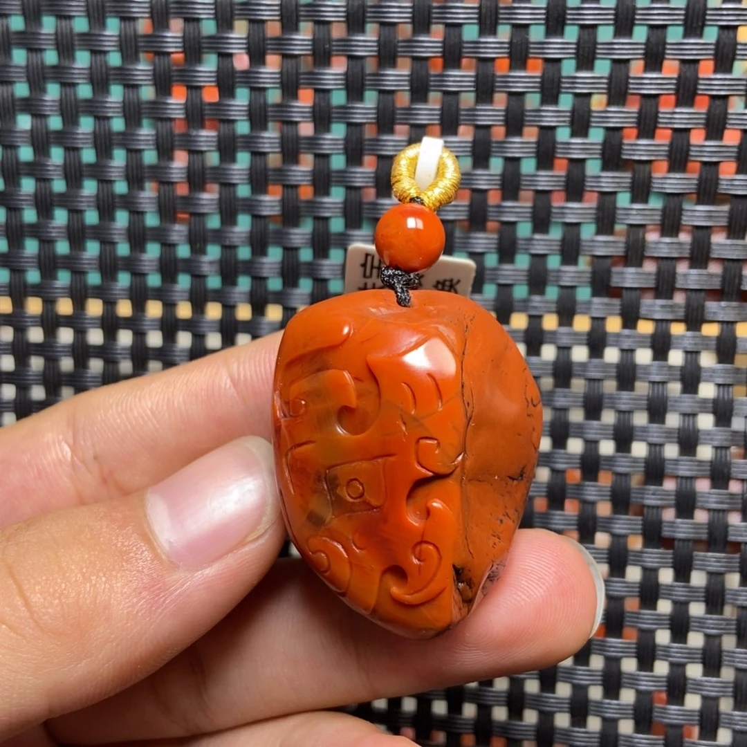 吊坠(不含链)未镶嵌南红玛瑙