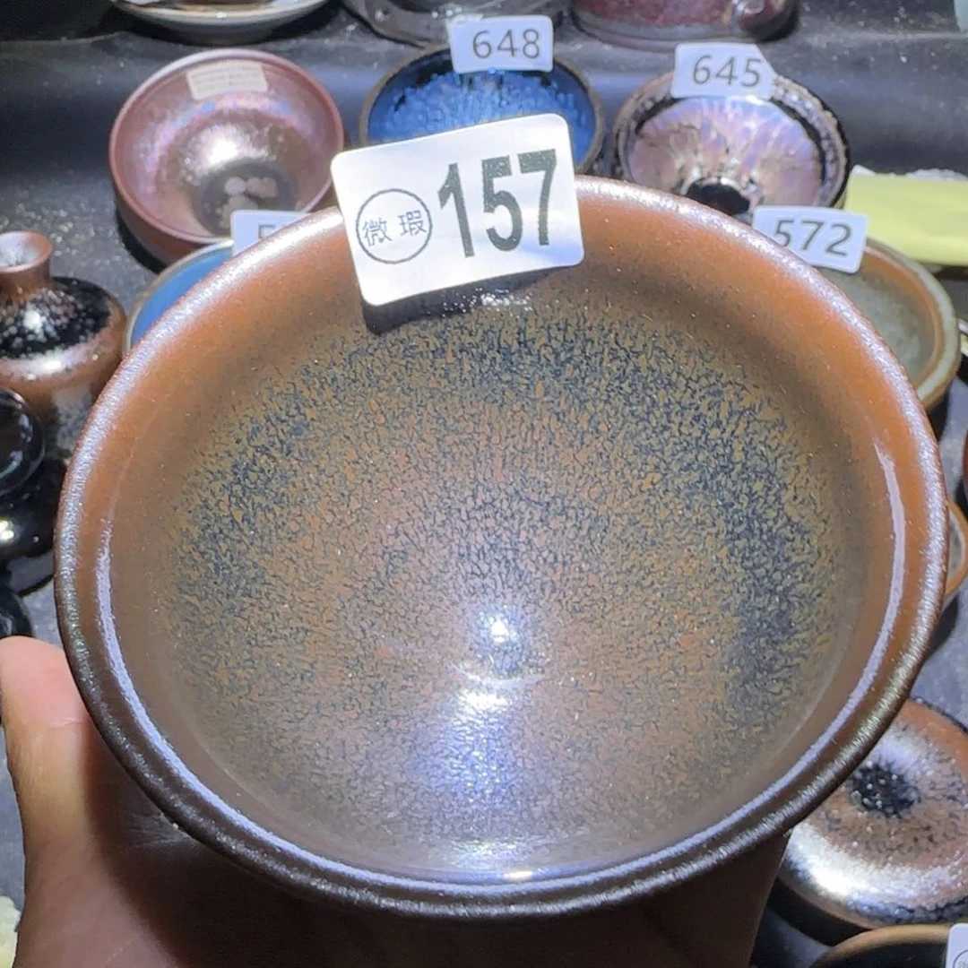 茶盏福建盏茶器瑕疵