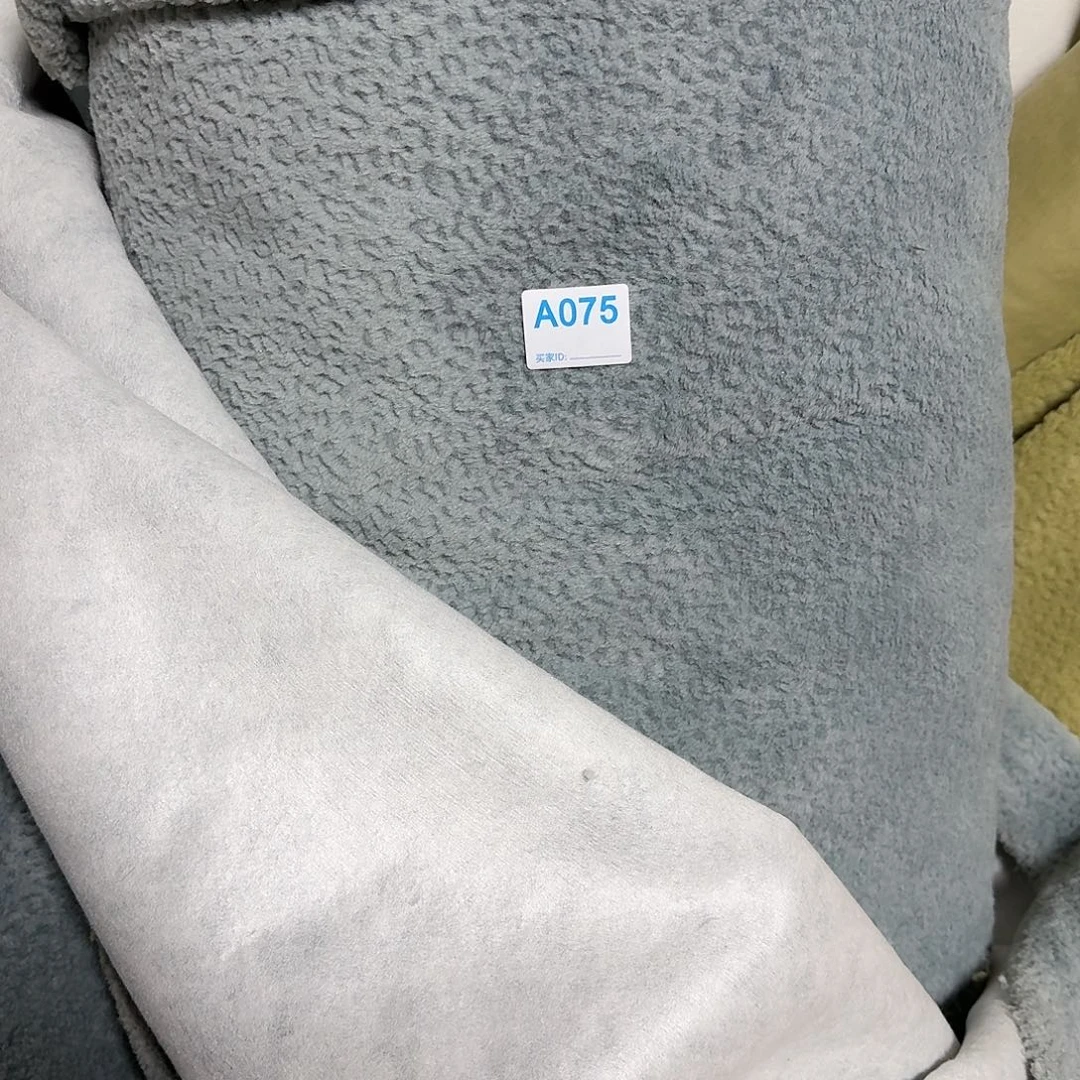 灰蓝色剑花羊羔毛14元2米075