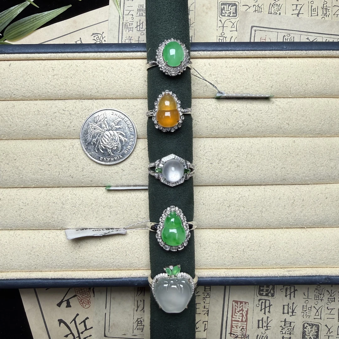 思懿珠宝   18K翡翠戒指-16800-3-ZGM-多样性发一