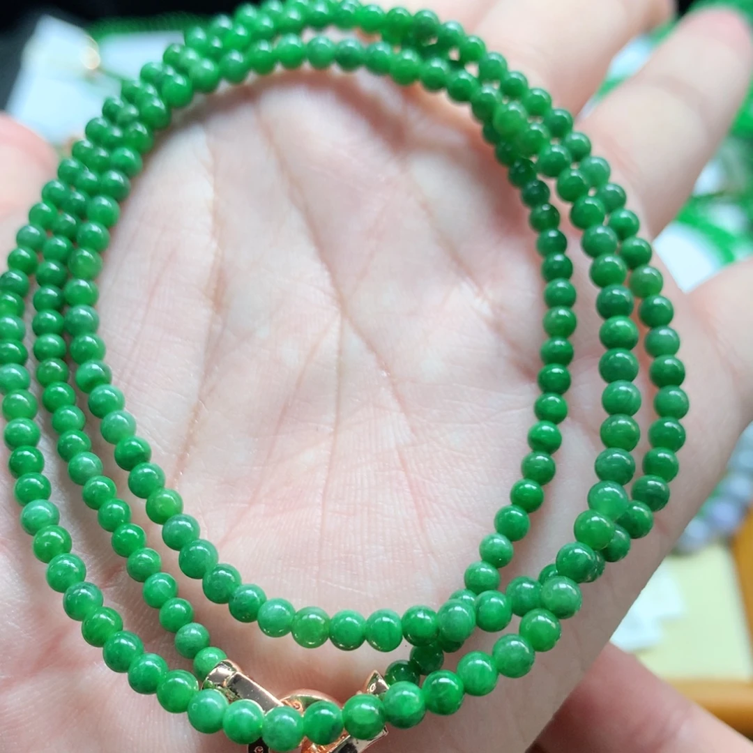 翡翠未镶嵌手链翡翠