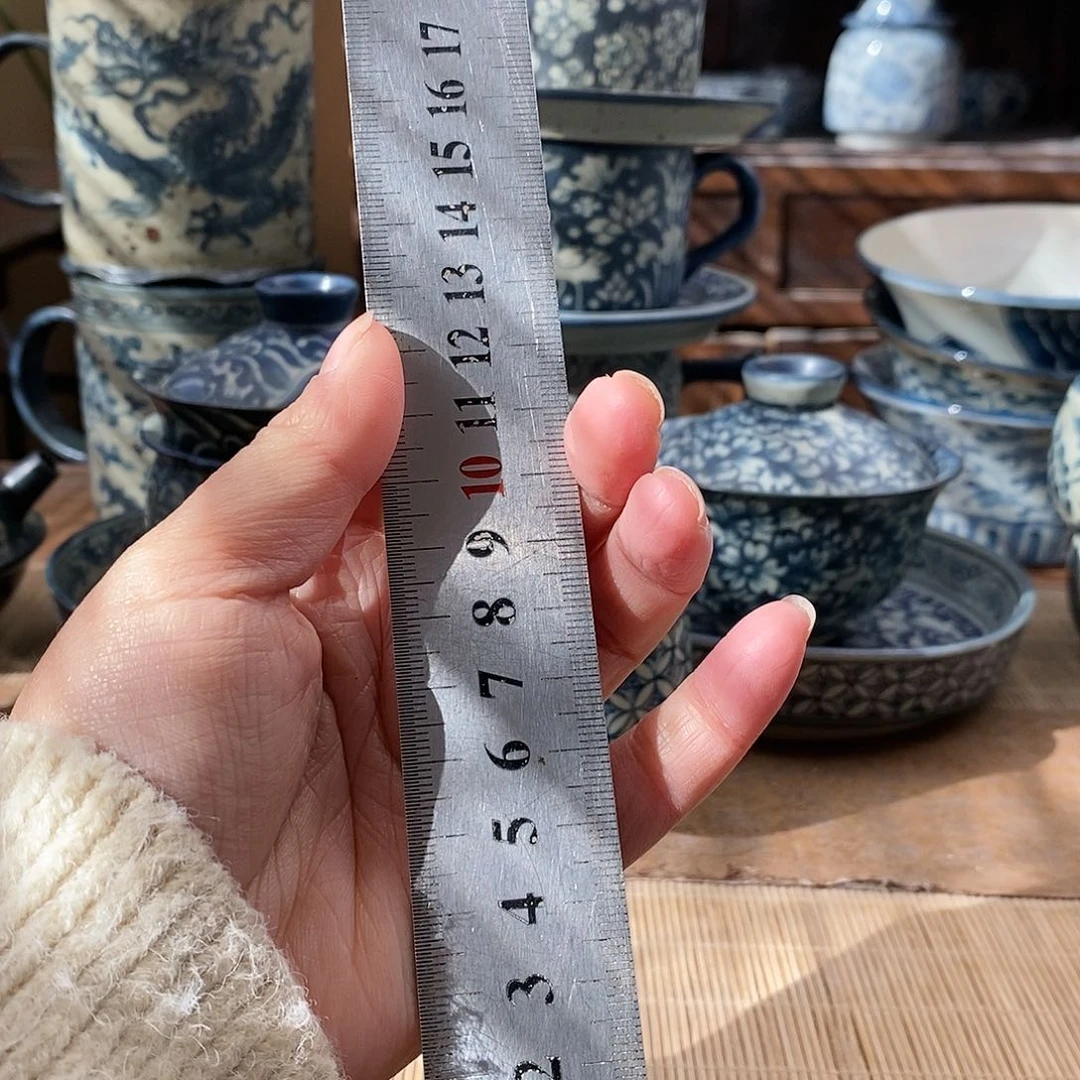 箐*园手工手绘青花陶瓷