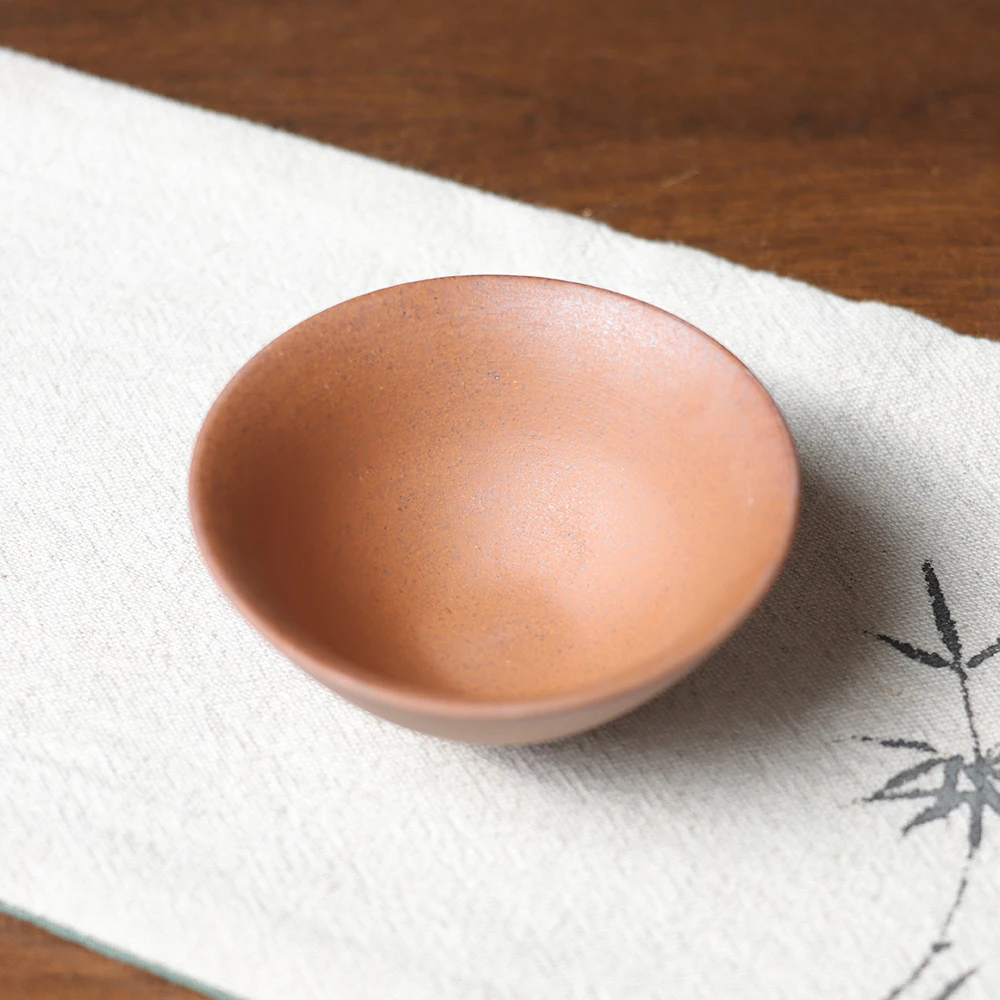 【拿放斋】老岩泥小斗笠客杯.3502.中式主人杯品茗杯.SL