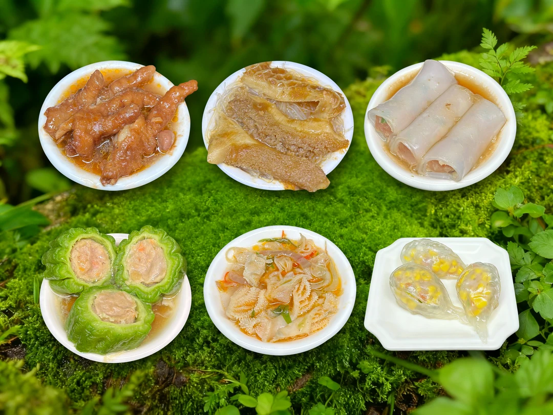 【128元套餐】广式早茶点早餐食材