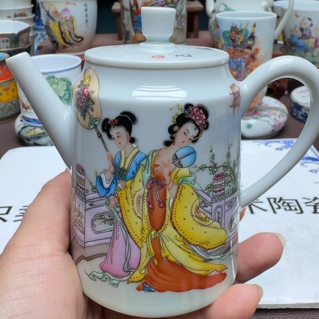 景德镇手工手绘展示