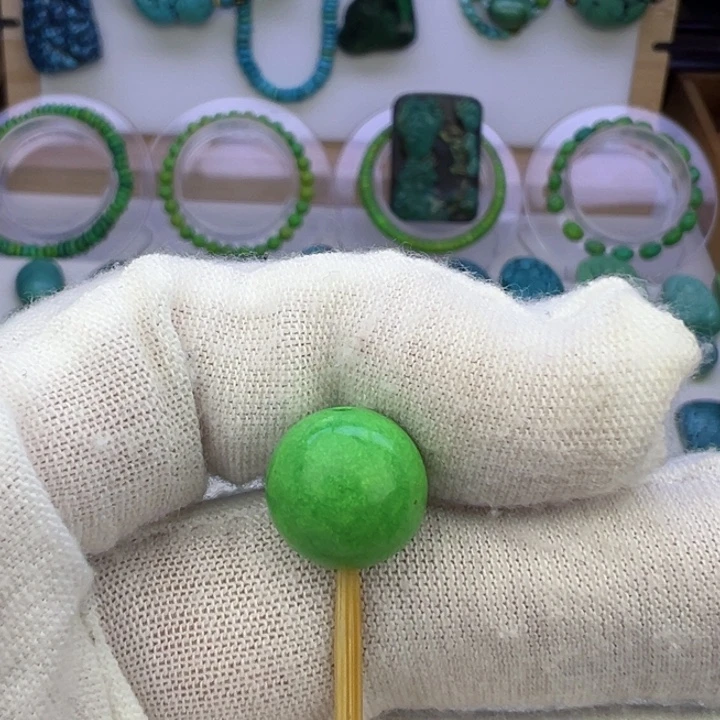 菜籽绿圆珠11.7mml兰