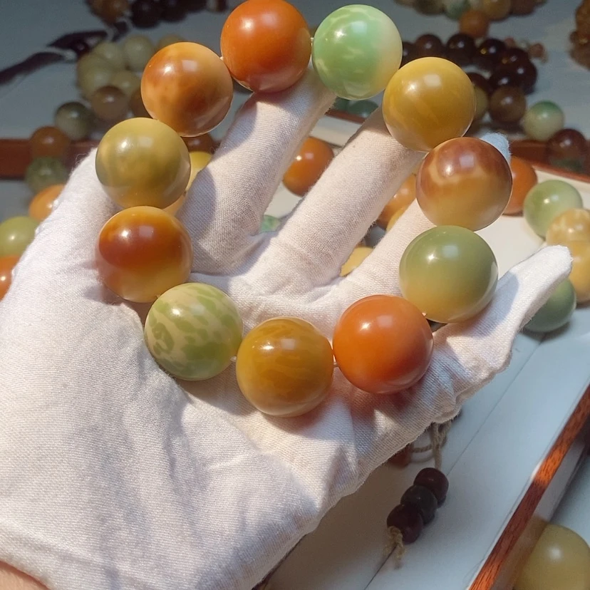 【闪购商品】菩提根/象牙果吊坠佩****?瑕530，加蓝色滴溜