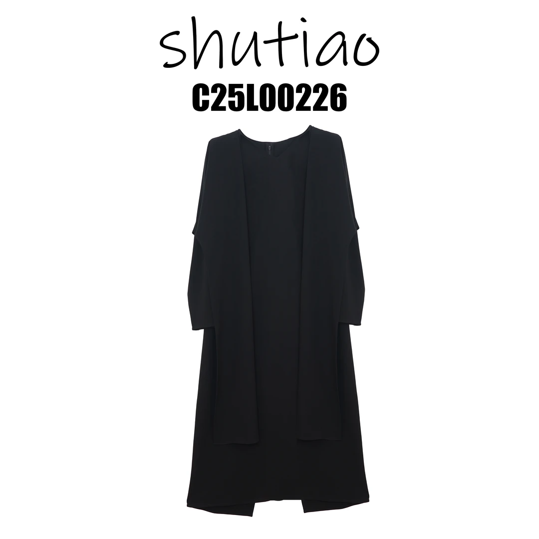 【SHUTIAO】2025夏季：新款小众设计款连衣裙C25L00226