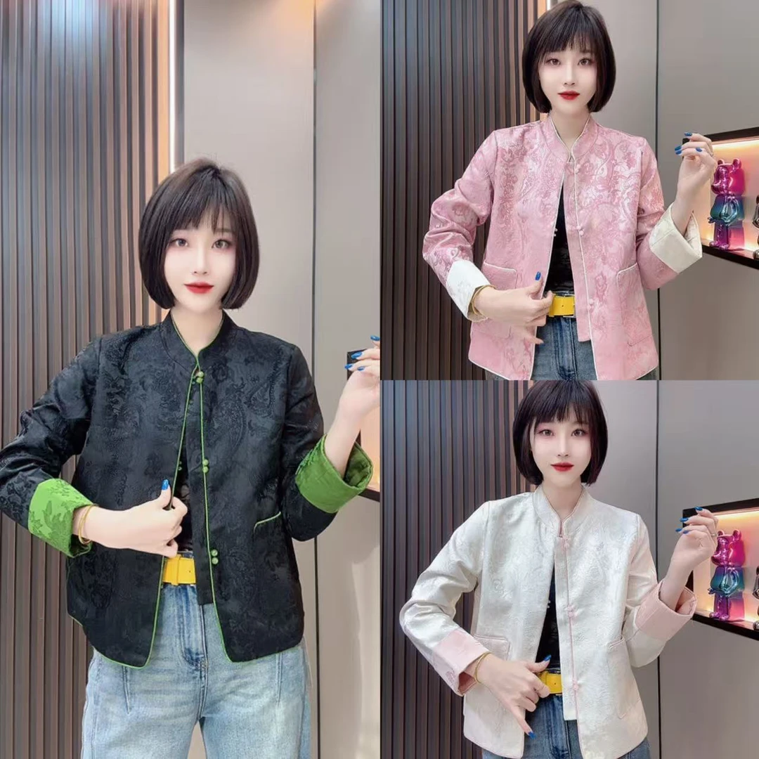 敏宝儿➕H8006提花两面穿外套