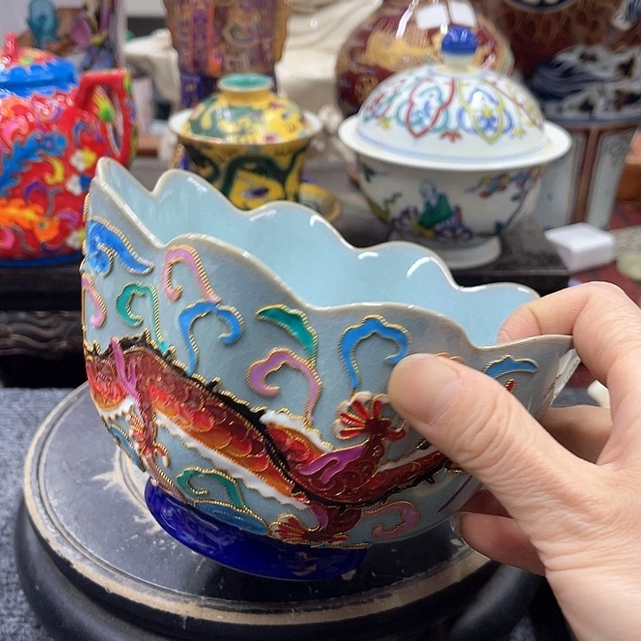 瓷片摆件家居设计风格