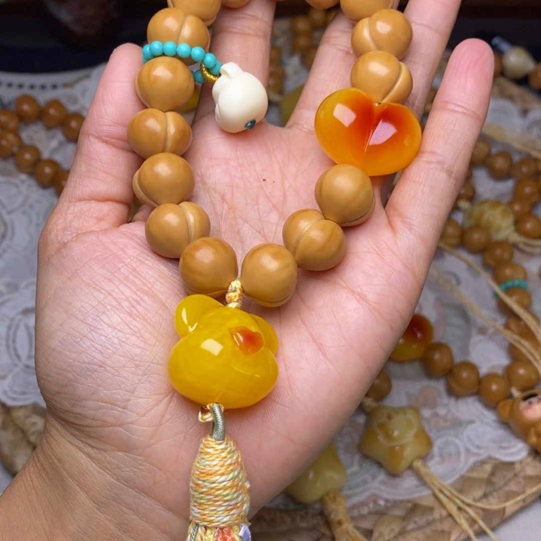 吊坠猴头核桃屁桃15加