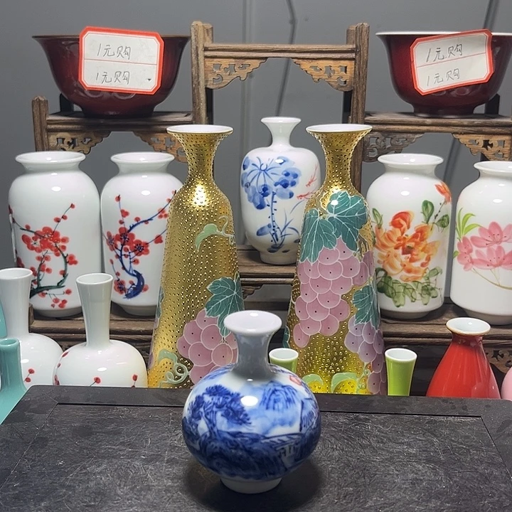 摆件陶景德镇陶瓷