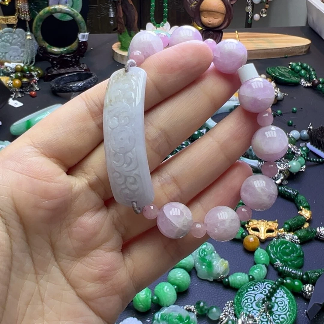 翡翠未镶嵌手链99