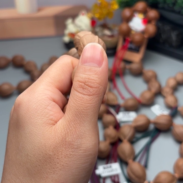 大***闲橄榄核手串/手链梅林铁核梅林发