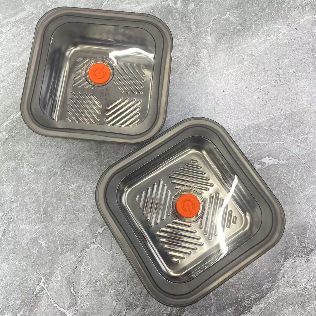 超大正方形带饭盒两个家用厨房必备轻奢现代【汤家限定】