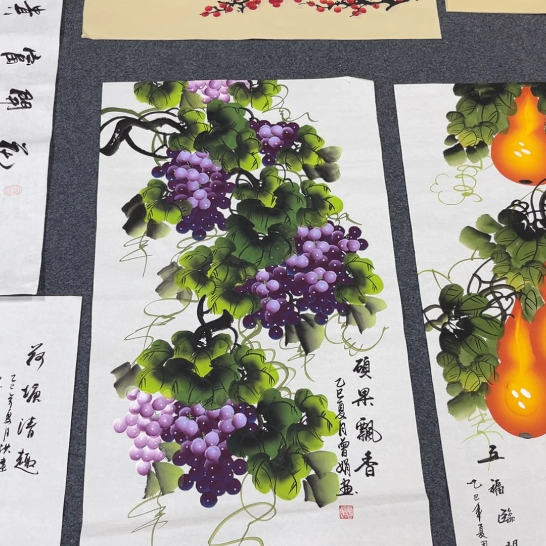 国画国画山水作品