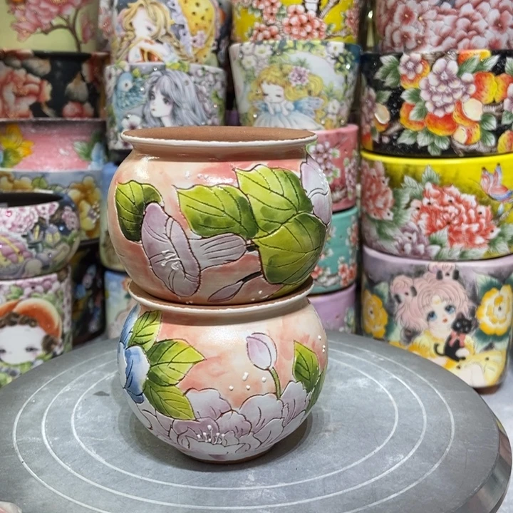 景德镇艺术手绘作品