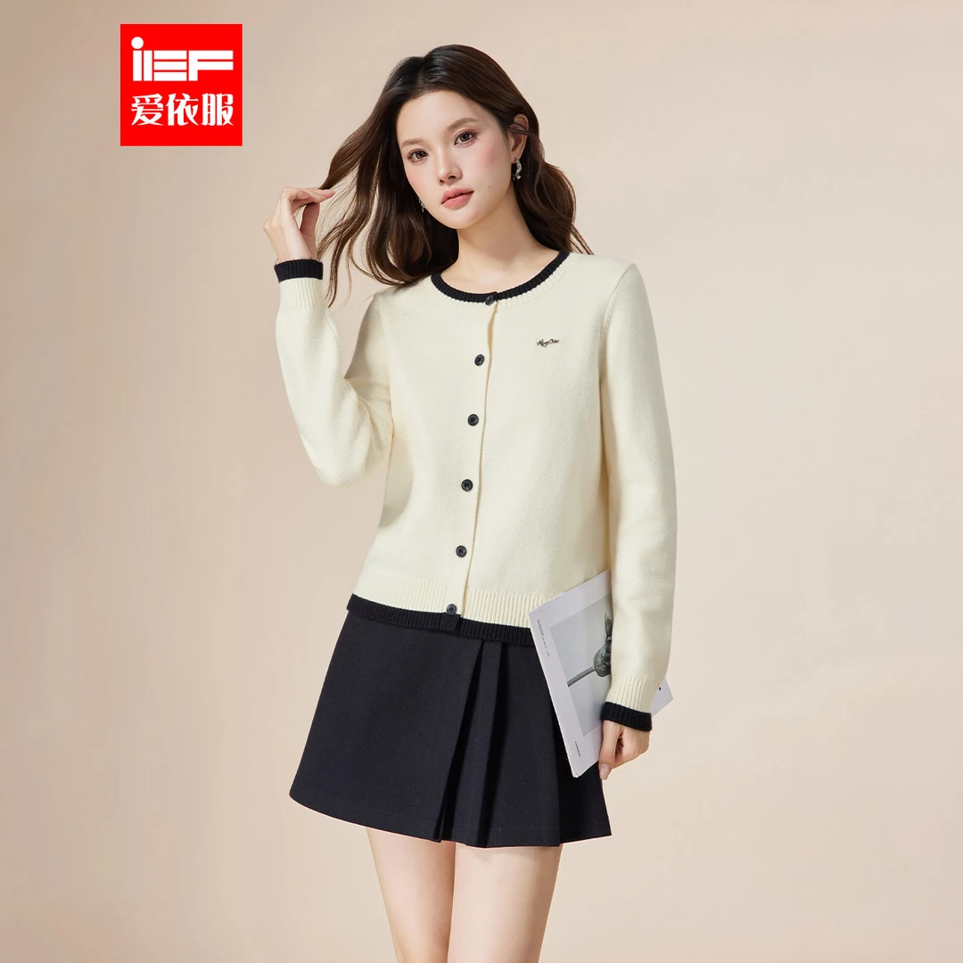 IEF/爱依服2025新款秋季毛织外套6807-DZ49659-