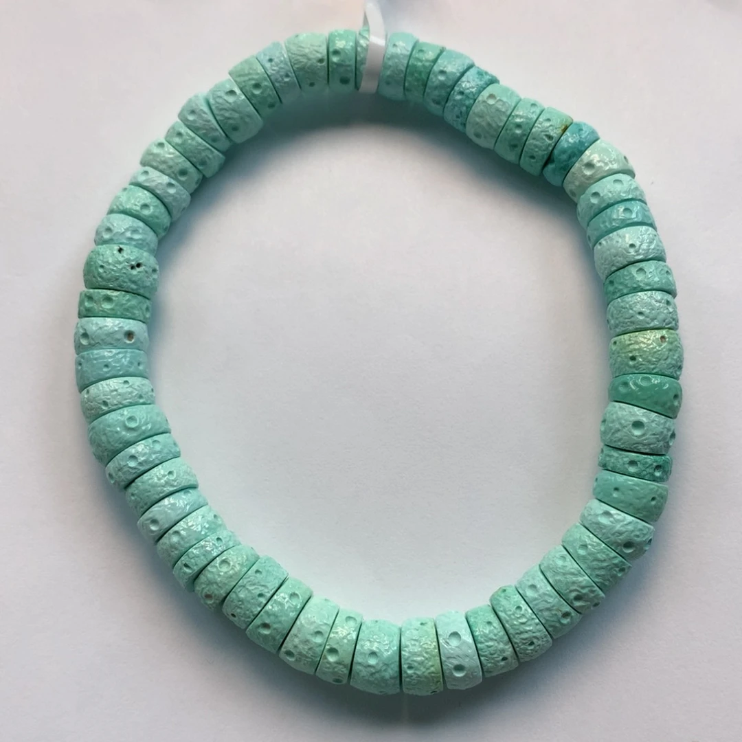 绿松石未镶嵌手串
