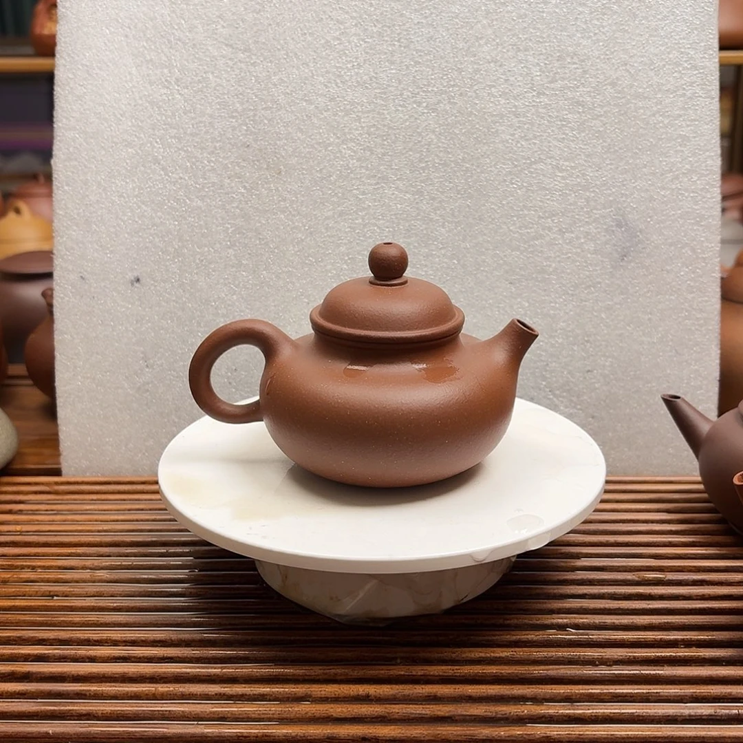 茶壶紫砂半手工制作