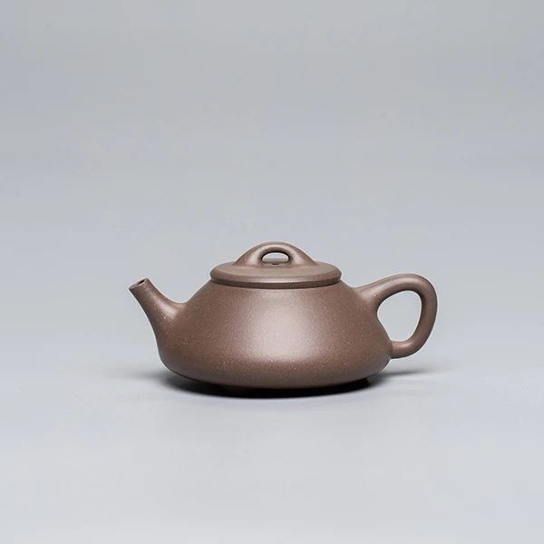 【新华网非遗紫砂专属】砂之源 任瓢  蟹壳青 210cc 紫砂壶