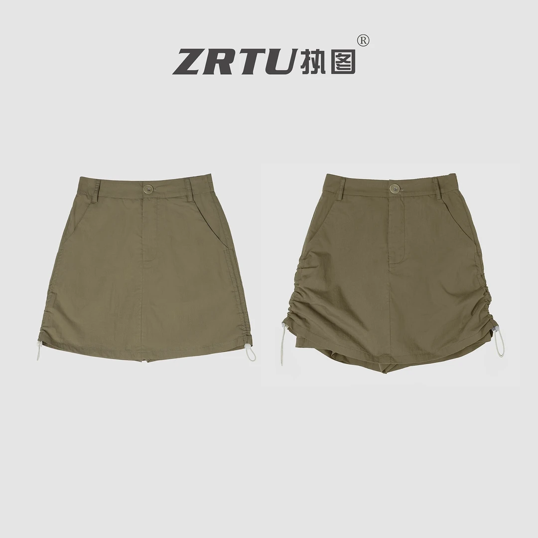【爱吃玉米的兔子】ZRTU/执图显瘦百搭夏季纯色裙裤安全裤内衬5203