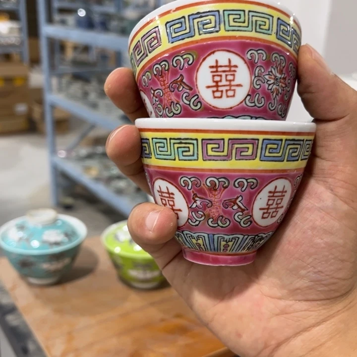 摆件摆件手绘瓷器全部处理了