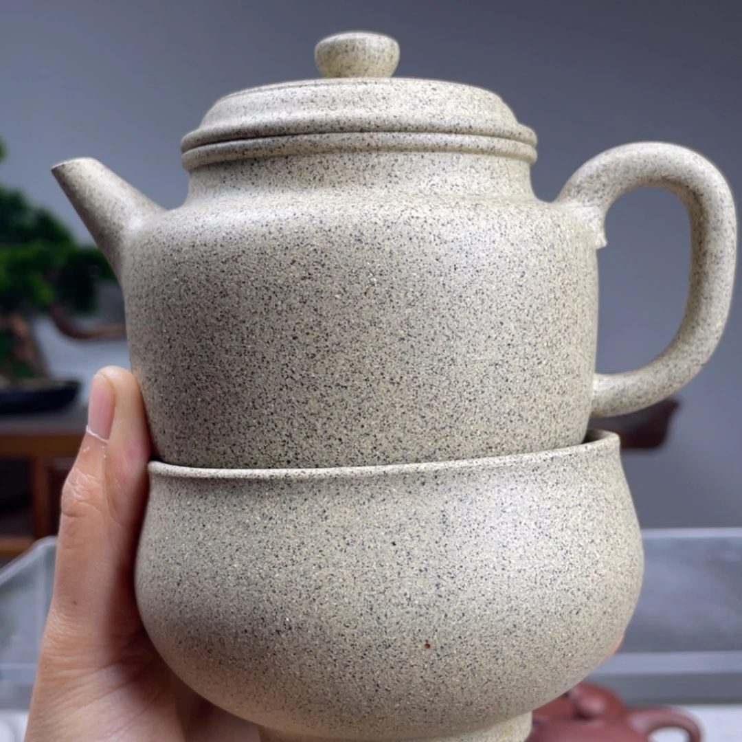 【闪购商品】紫砂茶壶隽*墨绿德中容量260cc