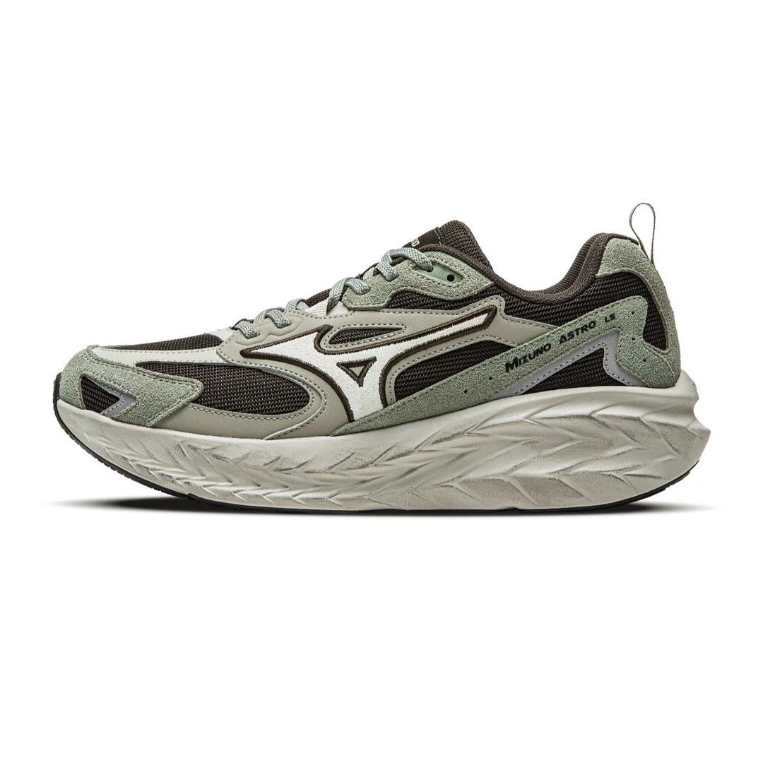 Mizuno/美津浓25秋冬新款做旧厚底缓震回弹跑鞋运动鞋 ASTRO LS