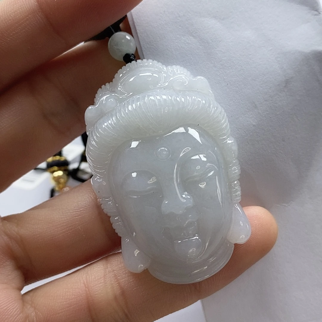 翡翠颈饰未镶嵌传****）吊坠