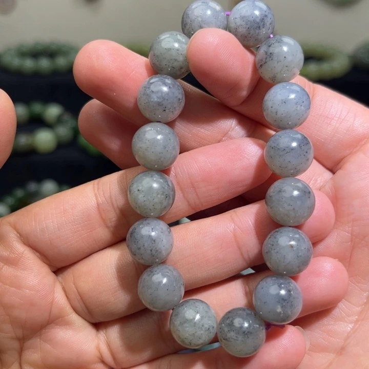 和田玉未镶嵌手链卡12