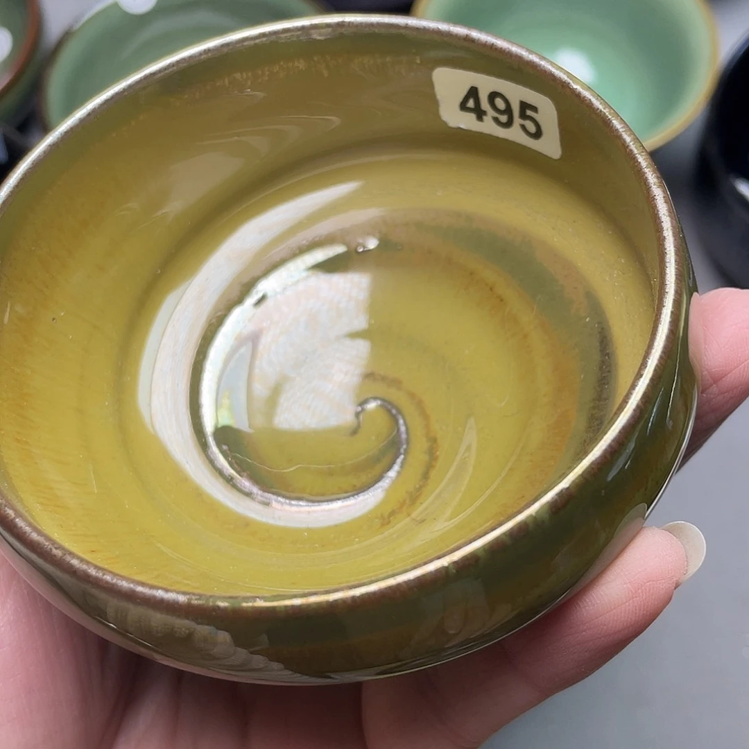 茶盏微瑕495漂亮的主人杯