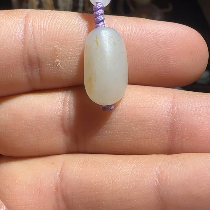 和田玉颈饰未镶嵌3克