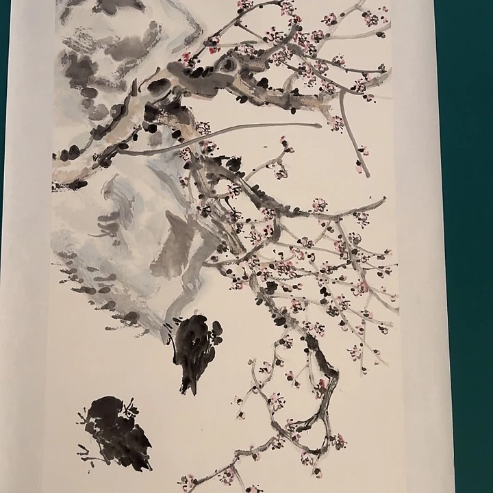 国画徐老师画作画作