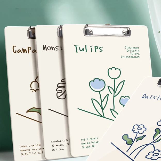 文件夹板批发学生写字加厚多功能小清新新款办公室文件夹垫板cp